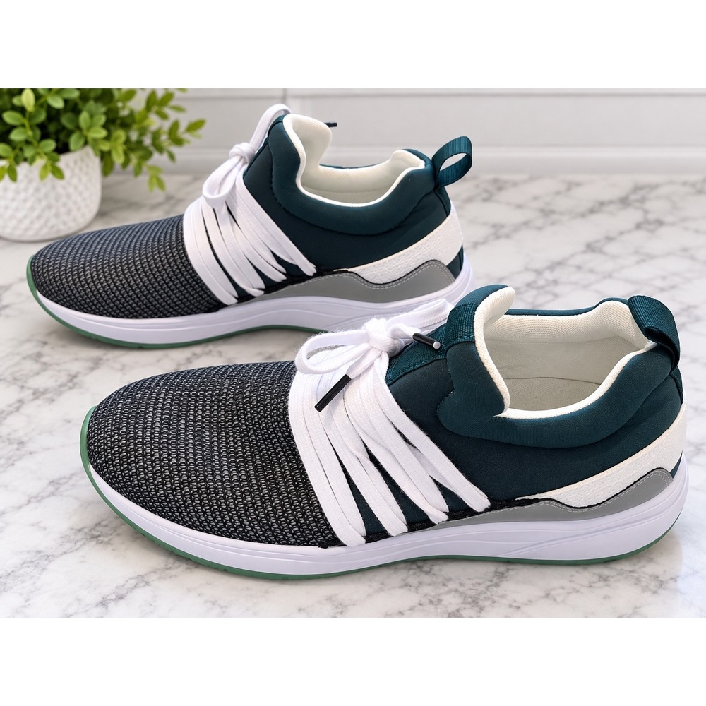Call It Spring Spring Men's Sneakers Cross Training Knit Navy Gray White Size 8